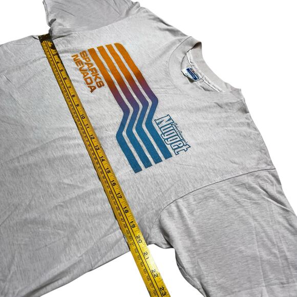 Vintage 80’s Nugget Reno Nevada T-shirt size Large Retro / retro / boho / casual - Picture 7 of 9